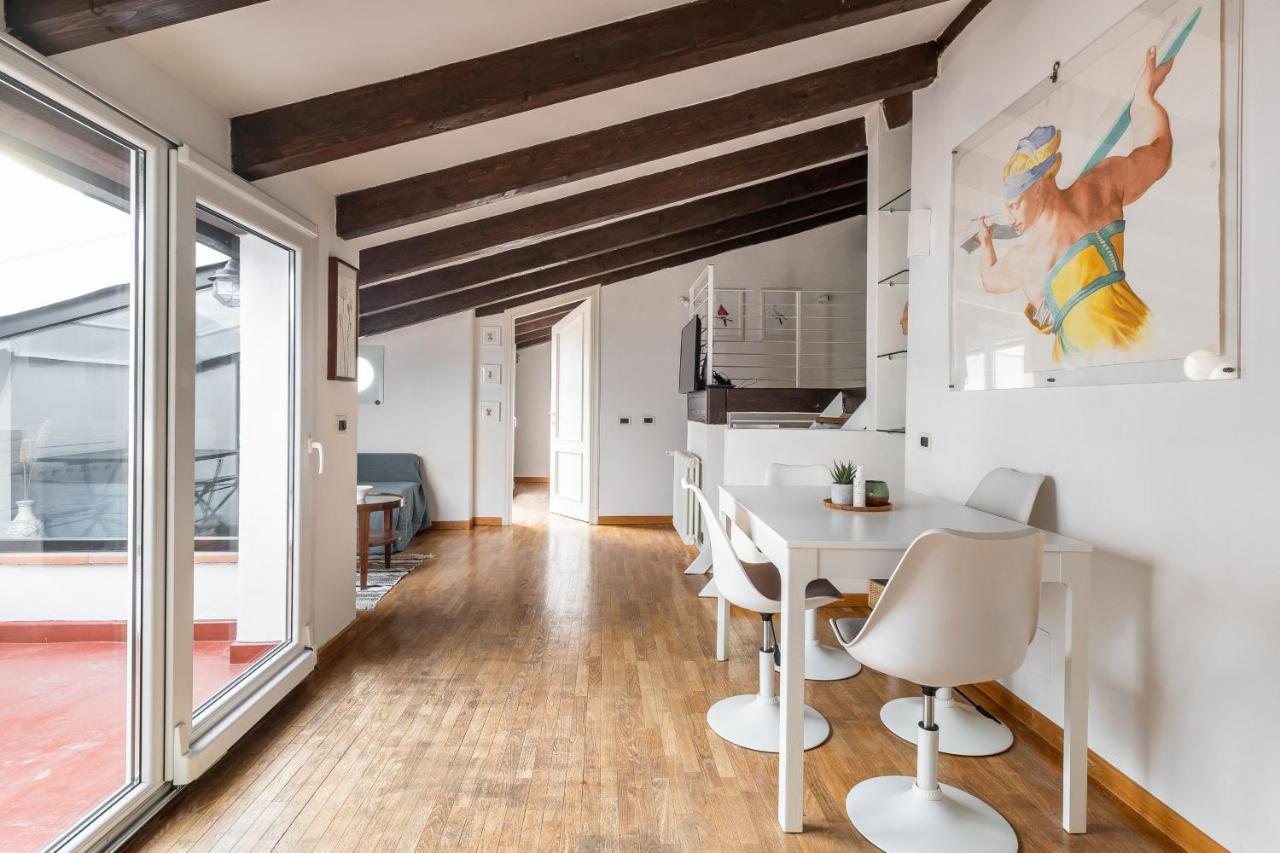 Loft Con 2 Terrazzi Nei Pressi Della Johns Hopkins University Bolonia Zewnętrze zdjęcie