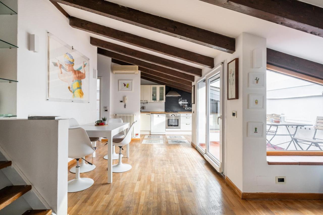 Loft Con 2 Terrazzi Nei Pressi Della Johns Hopkins University Bolonia Zewnętrze zdjęcie